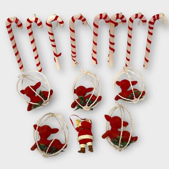 Vintage Christmas Ornaments Decor - Picture 1 of 8
